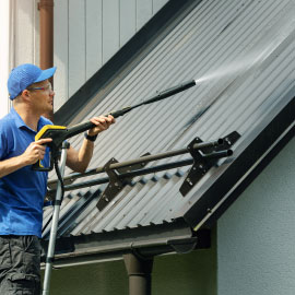 Washing on Roofs
